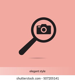 search foto camera vector icon