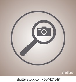 search foto camera vector icon