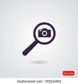 search foto camera vector icon