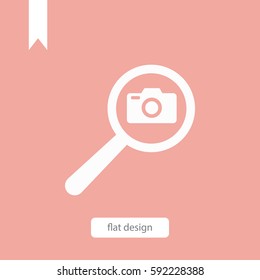 search foto camera vector icon