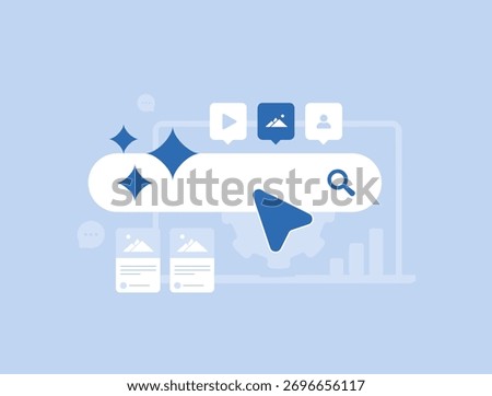 Search Generative Experience - SGE AI-driven content with real-time semantic answers, auto-tagging multimedia. Personalized search generative results for best user engagement and SEO performance