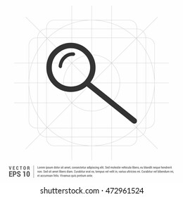 Search glass icon