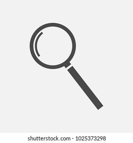 search glass vector icon