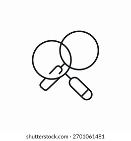 search glasses icon sign vector