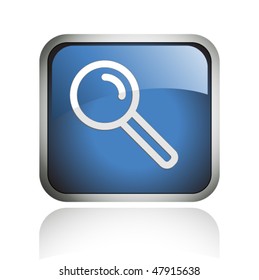 search glossy icon