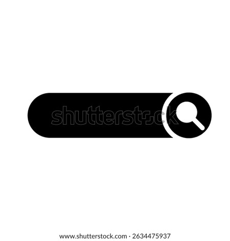 Search Glyph Icon Design For Personal And Commercial Use