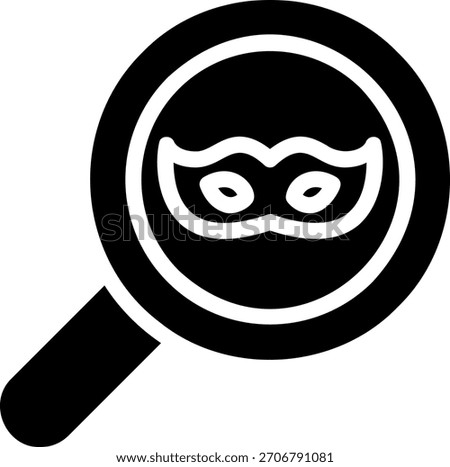 search glyph icon illustration vector