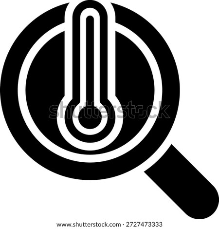 search glyph icon illustration vector