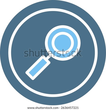 Search Glyph Two Colour Icon