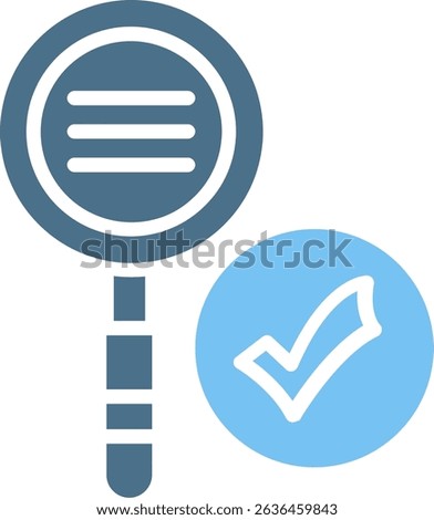 Search Glyph Two Colour Icon