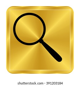 Search  - gold vector icon