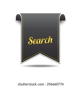 Search golden Vector Icon Design