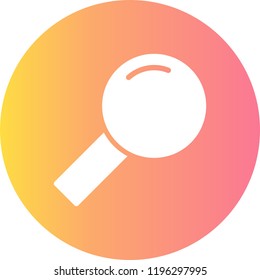 Search Gradient Glyph Icon