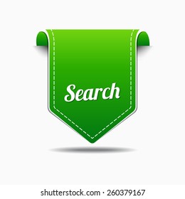 Search Green Vector Icon Design