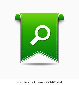 Search Green Vector Icon Design
