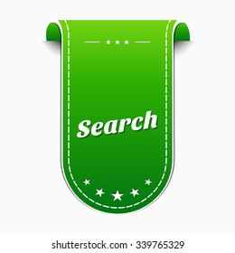 Search Green Vector Icon Design