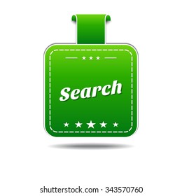 Search Green Vector Icon Design