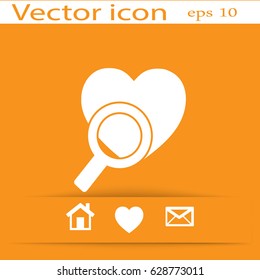 Buscar el icono del corazón