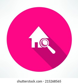 Search house icon