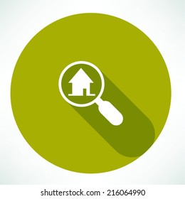 Search house icon