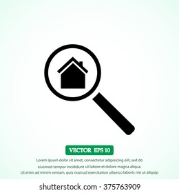 search house, icon