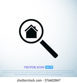 search house, icon