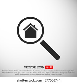 search house, icon