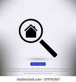 search house, icon