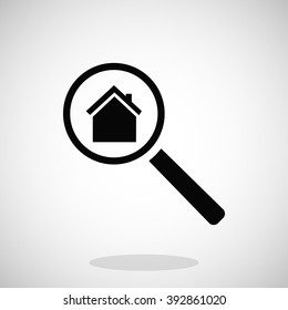 search house, icon