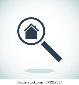 search house, icon