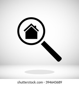 search house, icon