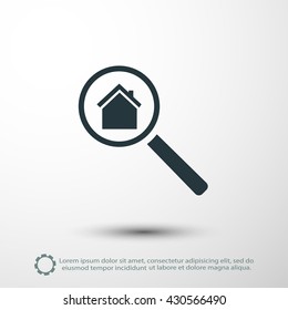 search house, icon