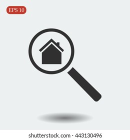 search house, icon
