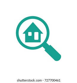 search house icon vector