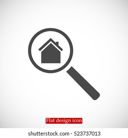 search house, icon, vector best flat icon, EPS