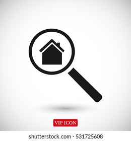 search house, icon, vector best flat icon, EPS
