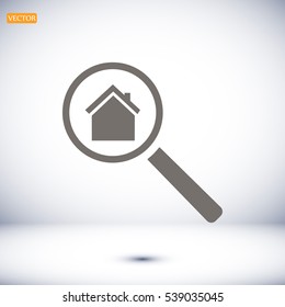 search house, icon, vector best flat icon, EPS