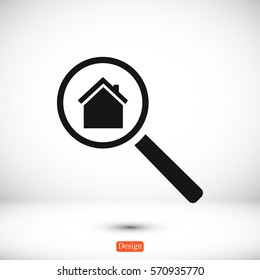 search house, icon, vector best flat icon, EPS