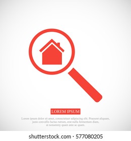 search house, icon, vector best flat icon, EPS