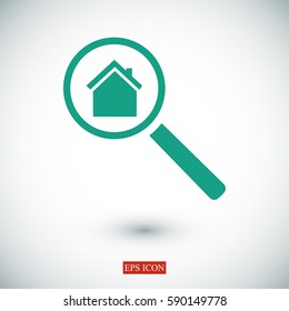 search house, icon, vector best flat icon, EPS