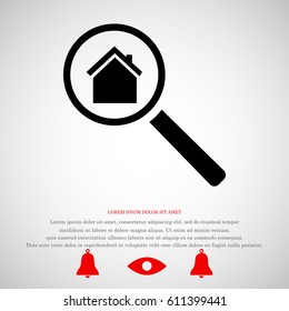 search house, icon, vector best flat icon, EPS