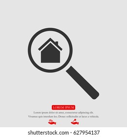 search house, icon, vector best flat icon, EPS