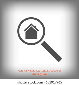 search house, icon, vector best flat icon, EPS