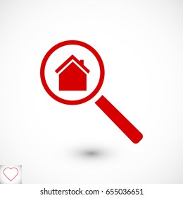 search house, icon, vector best flat icon, EPS