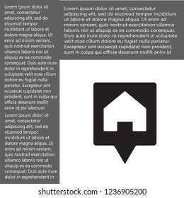 search house vector icon 10 eps