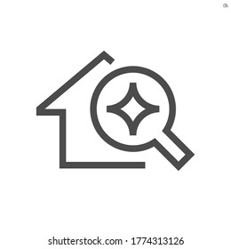 Diseño de iconos vectoriales de selección inmobiliaria, 48X48 píxeles perfecto y editable trazo.