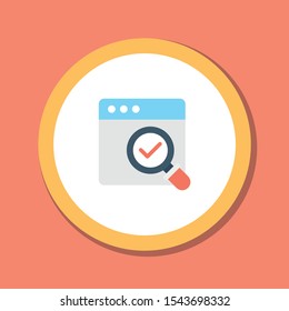 search html icon, internet search icon, search engine