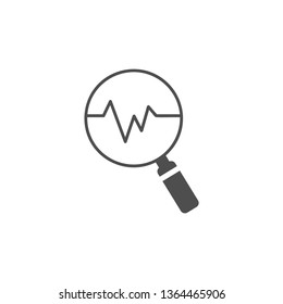 search icon Analytics symbol