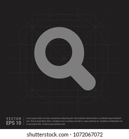 search icon - Black Creative Background