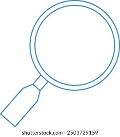 search icon button, magnifying glass icon